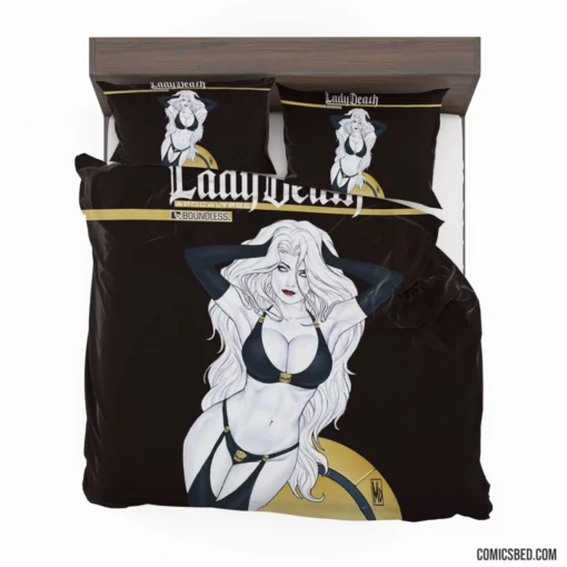 Lady Death Dark Avenger Comic Bedding Set 1