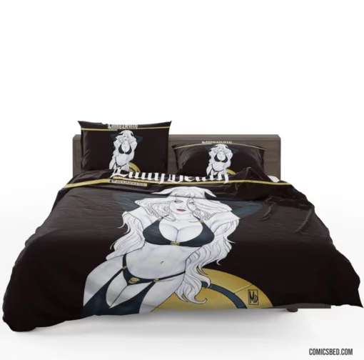 Lady Death Dark Avenger Comic Bedding Set