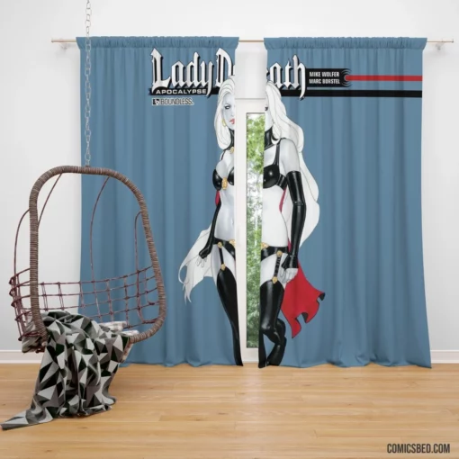 Lady Death Eternal Reaper Comic Curtain