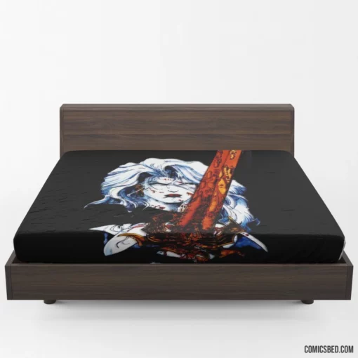 Lady Death Immortal Queen Comic Fitted Sheet