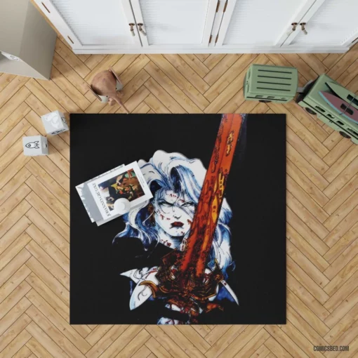 Lady Death Immortal Queen Comic Rug