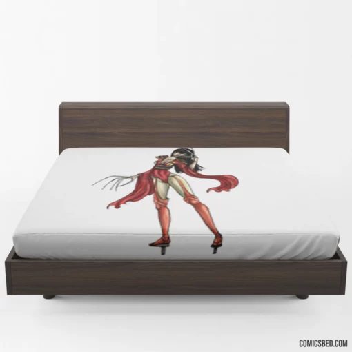 Lady Deathstrike Deadly Assassin Comic Fitted Sheet