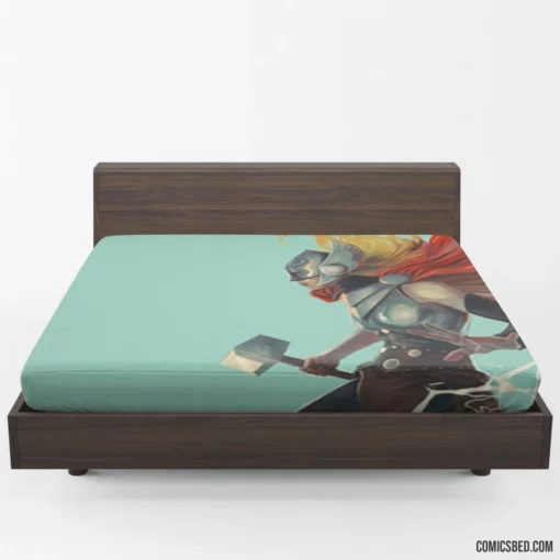 Lady Thor Goddess of Thunder Comic Fitted Sheet