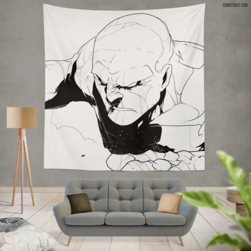 Legendary Antihero Comic Hellboy Chronicles Wall Tapestry