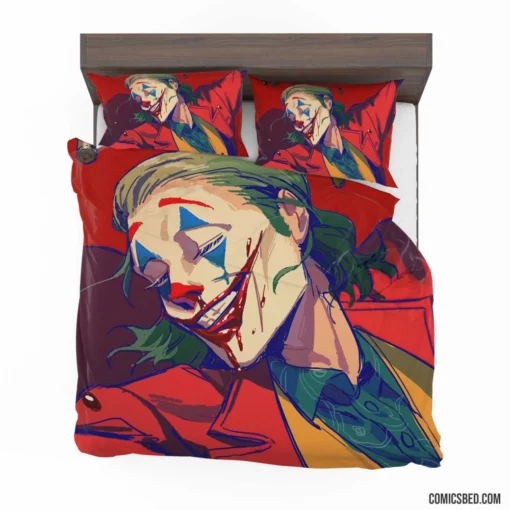 Legendary Joker DC Enduring Legacy of Mischief Comic Bedding Set 1