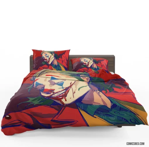 Legendary Joker DC Enduring Legacy of Mischief Comic Bedding Set