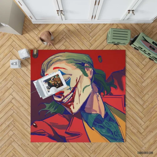 Legendary Joker DC Enduring Legacy of Mischief Comic Rug