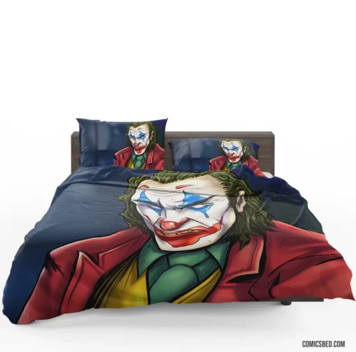 Legendary Joker DC Inspiring Laughter and Chaos Comic Bedding Set