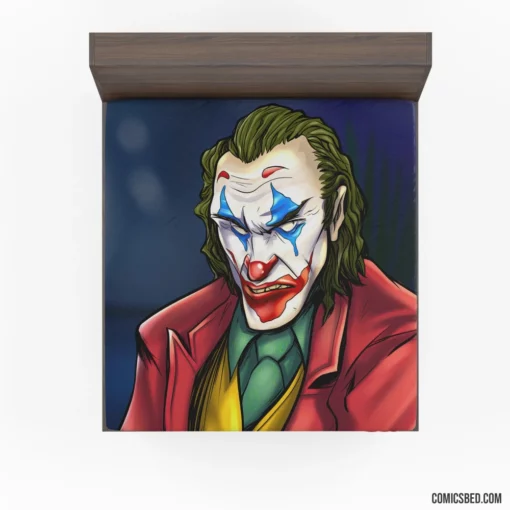 Legendary Joker DC Inspiring Laughter and Chaos Comic Fitted Sheet 1