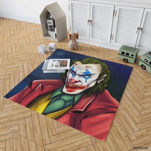 Legendary Joker DC Inspiring Laughter and Chaos Comic Rug 1