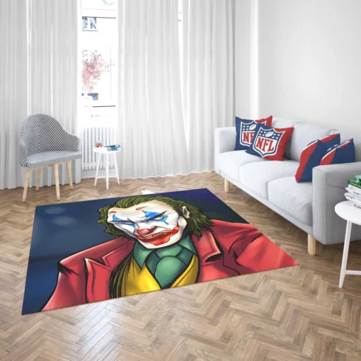 Legendary Joker DC Inspiring Laughter and Chaos Comic Rug 2