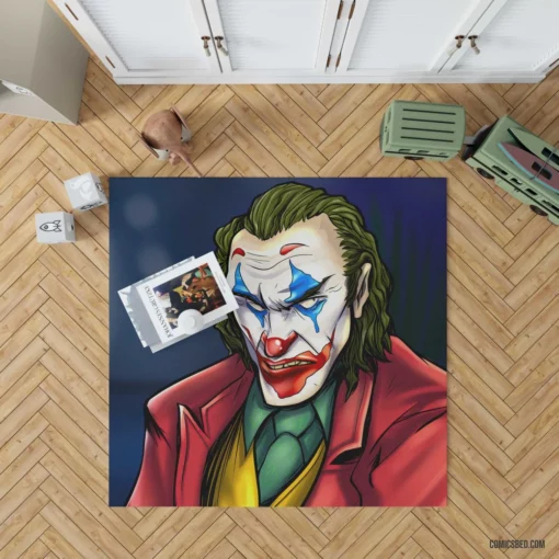 Legendary Joker DC Inspiring Laughter and Chaos Comic Rug