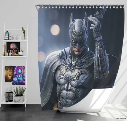 Legends of the Night Batman Mythos Comic Shower Curtain