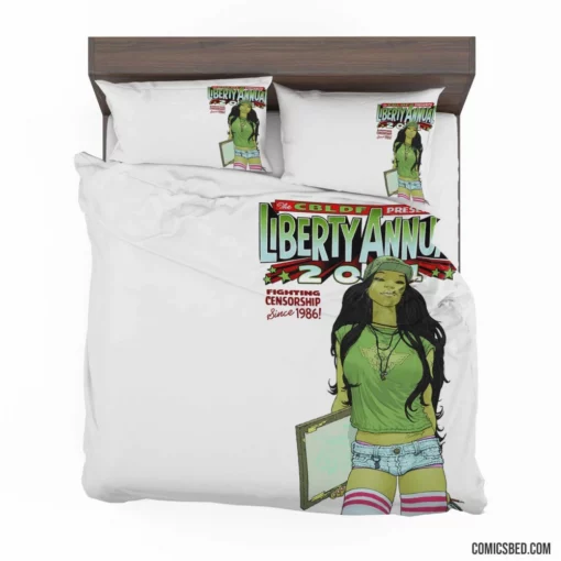 Liberty Annual Comics Freedom-Fighting Collection Bedding Set 1