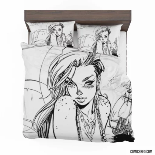 Little Mermaid Undersea Adventure Comic Bedding Set 1