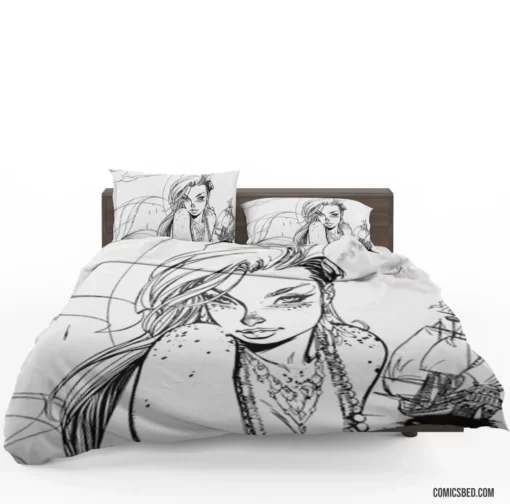 Little Mermaid Undersea Adventure Comic Bedding Set