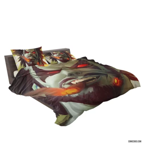 Lobo Cigar DC Intergalactic Bounty Comic Bedding Set 2