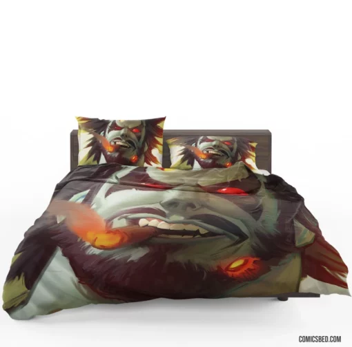 Lobo Cigar DC Intergalactic Bounty Comic Bedding Set