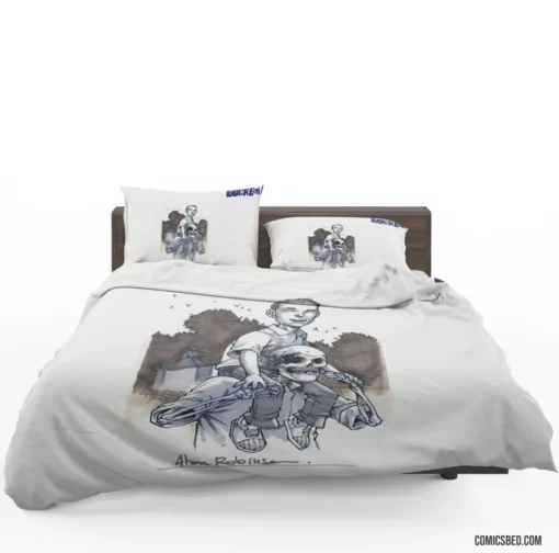 Locke & Key Enchanted Adventure Comic Bedding Set