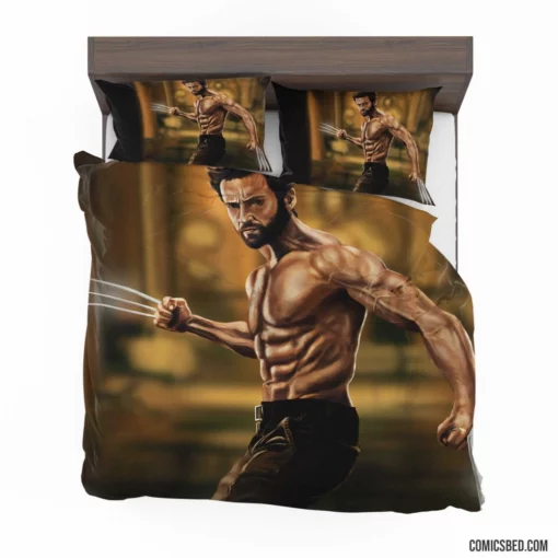 Logan James Howlett Wolverine X-Men Legacy Comic Bedding Set 1