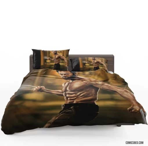 Logan James Howlett Wolverine X-Men Legacy Comic Bedding Set