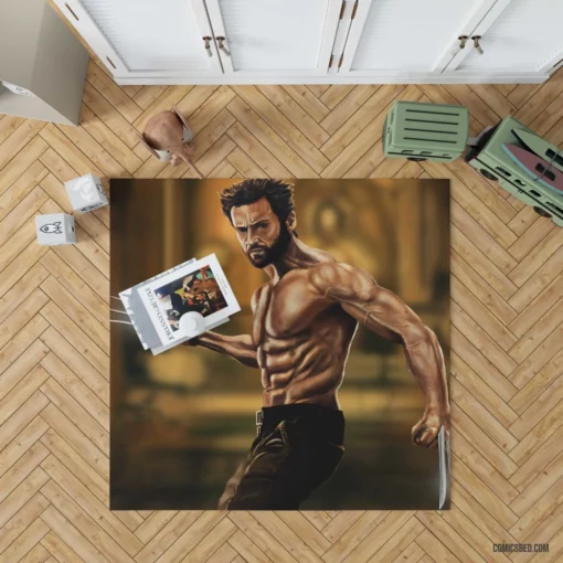 Logan James Howlett Wolverine X-Men Legacy Comic Rug