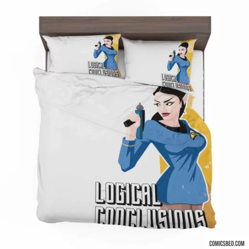 Logical Conclusions Trek Analysis Comic Bedding Set 1