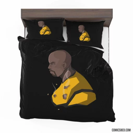 Luke Cage Harlem Indestructible Comic Bedding Set 1