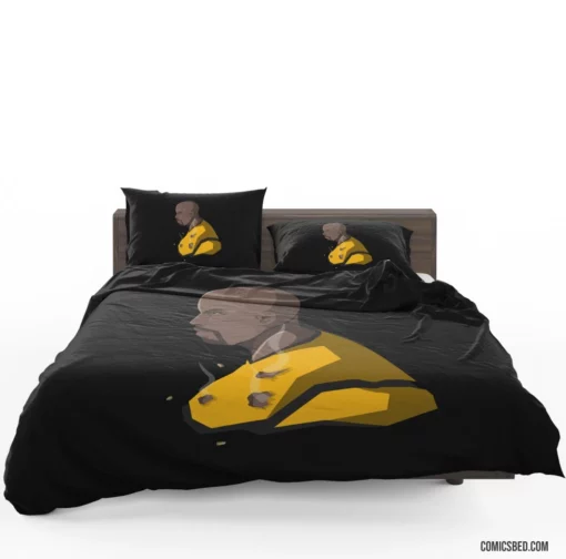 Luke Cage Harlem Indestructible Comic Bedding Set