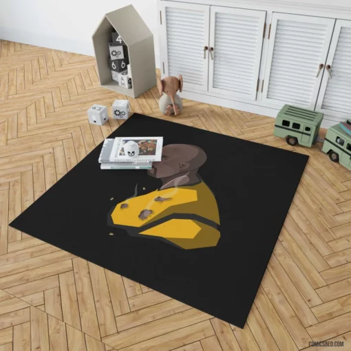 Luke Cage Harlem Indestructible Comic Rug 1