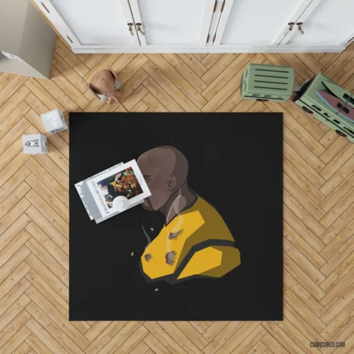 Luke Cage Harlem Indestructible Comic Rug