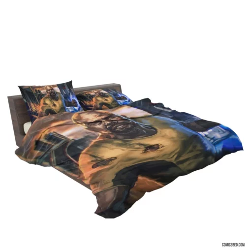 Luke Cage Marvel Bulletproof Hero Comic Bedding Set 2