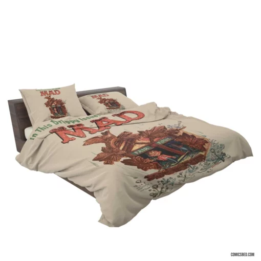 MAD Whimsical Humor Adventures Comic Bedding Set 2