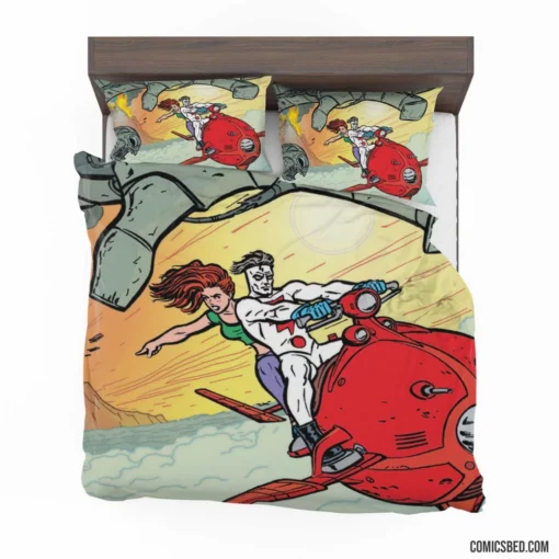 Madman Eccentric Superhero Comic Bedding Set 1