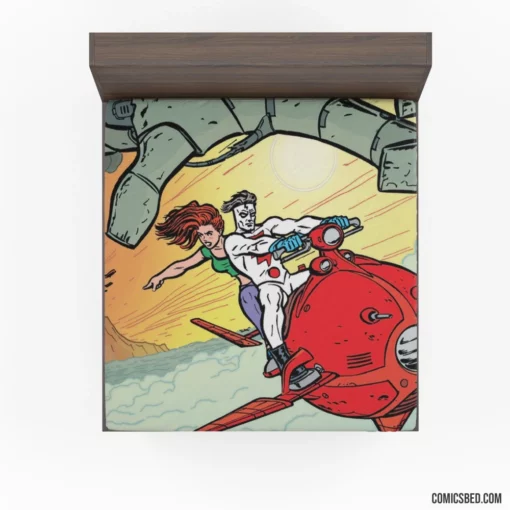 Madman Eccentric Superhero Comic Fitted Sheet 1