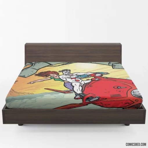 Madman Eccentric Superhero Comic Fitted Sheet