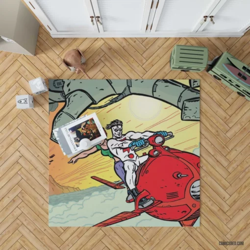 Madman Eccentric Superhero Comic Rug