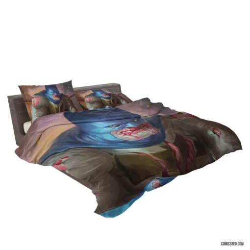 Madness Unleashed Joker Escapades Comic Bedding Set 2