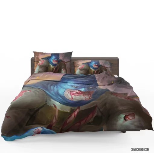 Madness Unleashed Joker Escapades Comic Bedding Set