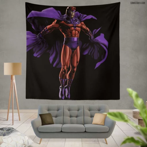 Magneto Chronicles Mutant Monarch Comic Wall Tapestry