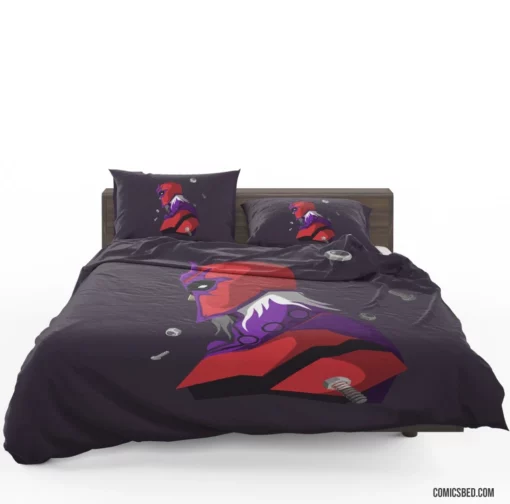 Magneto Magnetic Journey Origins Revealed Comic Bedding Set