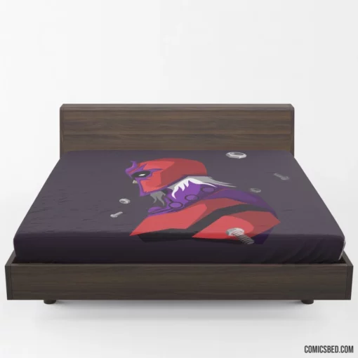 Magneto Magnetic Journey Origins Revealed Comic Fitted Sheet