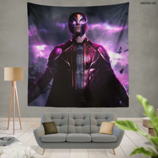 Magneto X-Men Marvel Magnetic Mastermind Comic Wall Tapestry