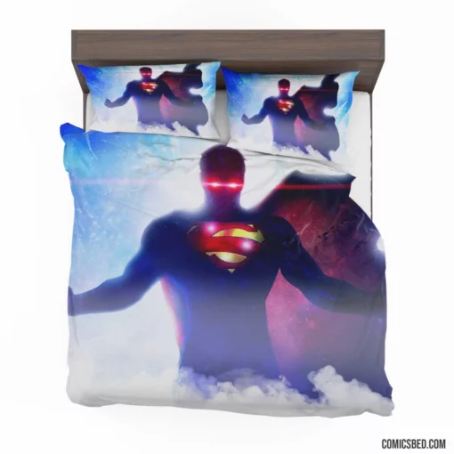 Man of Steel Superman Iconic Feats Comic Bedding Set 1