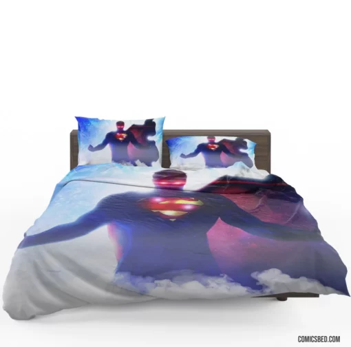 Man of Steel Superman Iconic Feats Comic Bedding Set