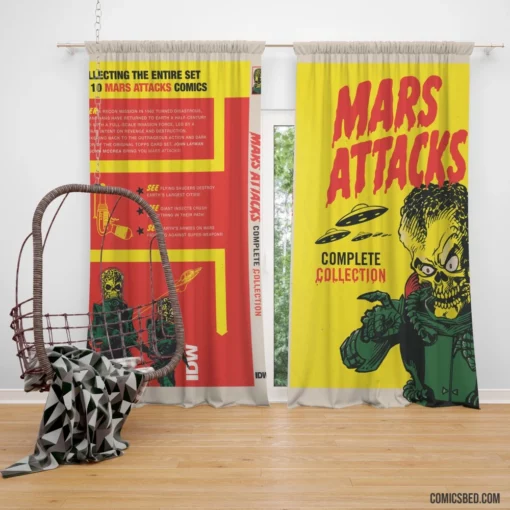 Mars Attacks Cosmic Crisis Chronicles Comic Curtain