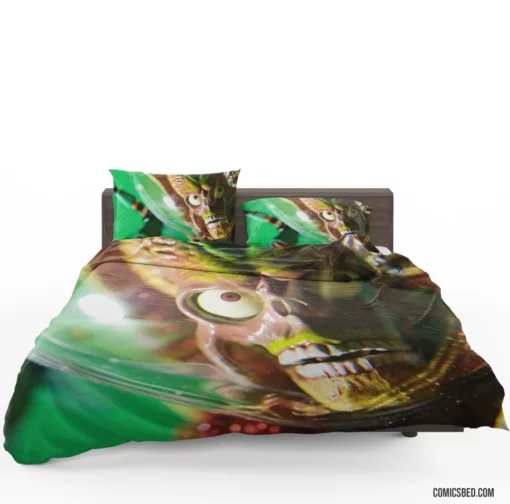 Mars Attacks Earth Invasion Comic Bedding Set