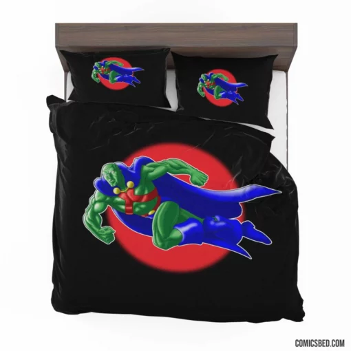 Martian Manhunter Alien Protector Revealed Comic Bedding Set 1