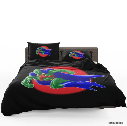 Martian Manhunter Alien Protector Revealed Comic Bedding Set