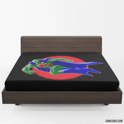 Martian Manhunter Alien Protector Revealed Comic Fitted Sheet